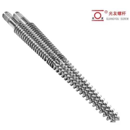 Stellite-Coated Bimetallic Hot-Feed Tungsten-Carbide Wear-Resistant LVT Extruder Screw at Barrel