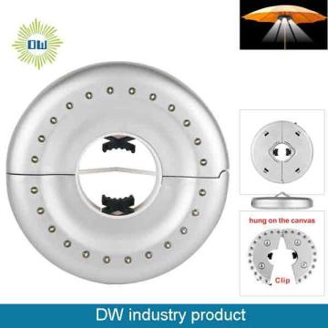 Colorful LED Umbrella Light with Battery in Its Handle