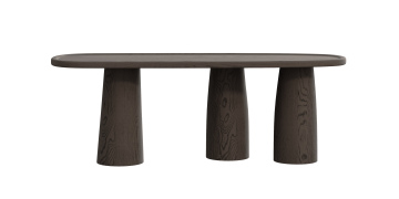 Mid-Century Dining Table with Tapered Legs – Classic 1960s Style​