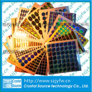 3D Hologram Sticker Manufacturers