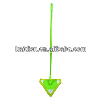 easy clean triangle microfiber mop