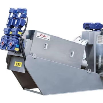 Screw Press Sludge Dewatering Machine - Efficient Solids Separation Technology