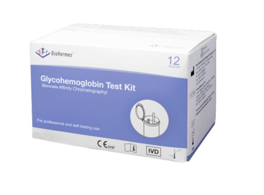 Kit de prueba de hemoglobina glicosilada portátil