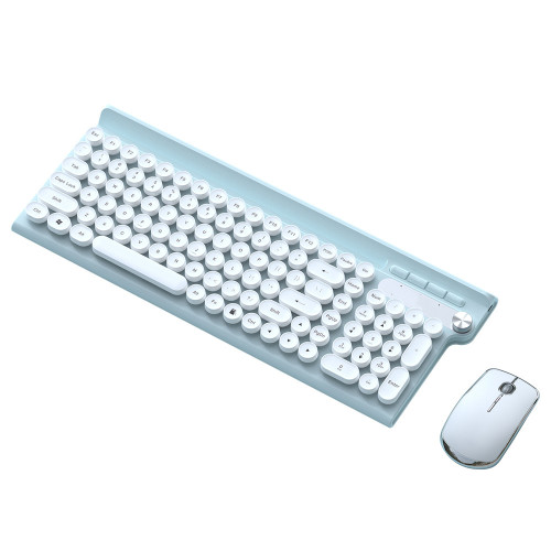 Oplaadbare gaming draadloos toetsenbord en muis voor pc