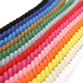 Hot Selling Colorful Three-Strand Braided Cotton Rope for Macrame
