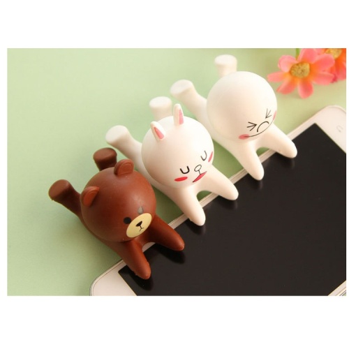 3D Cartoon Animal Silicone Mobile Phone Holder Stand