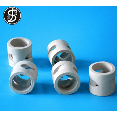 25mm 50mm ceramic pall rings tower packing