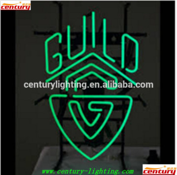 guild guitars neon sign