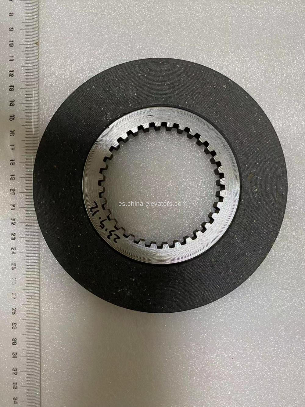 Discos de freno de 165 mm de 32 dientes para escaleras mecánicas de hitachi