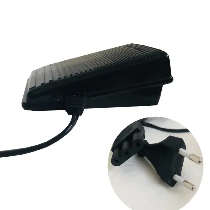 EU Plug Plastic Cover Foot Controller Pedal for JANOME Sewing Machine Motor
