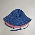 Kids Reversible Print Floppy Hat With String