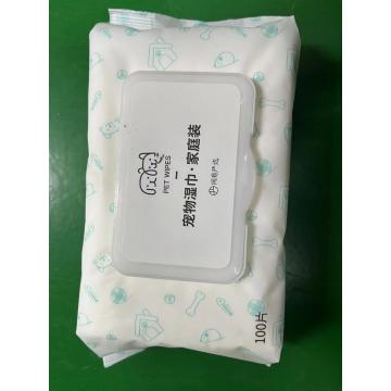 softcare biodegradable pet baby wet wipes unscented OEM