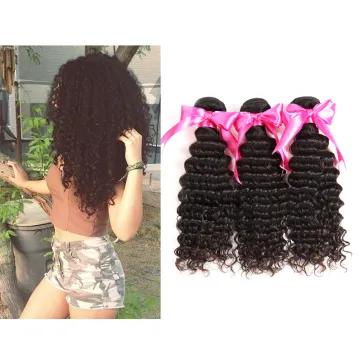 Alley Express 100% Virgin Malaysian Deep Wave Pussy With Hair