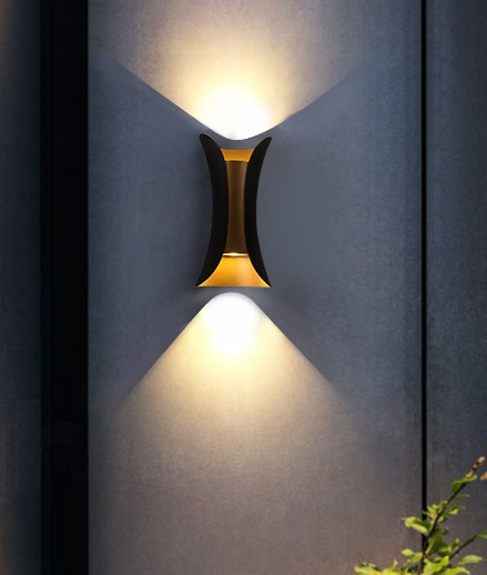 Modern up down outdoor wall lights IP65