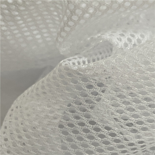 100% полиэфирная основа для вязания сетчатой ​​ткани для спортивной одежды