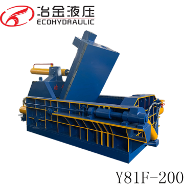 Sheet Metal Scraps Shavings Turn-out Baling Machine