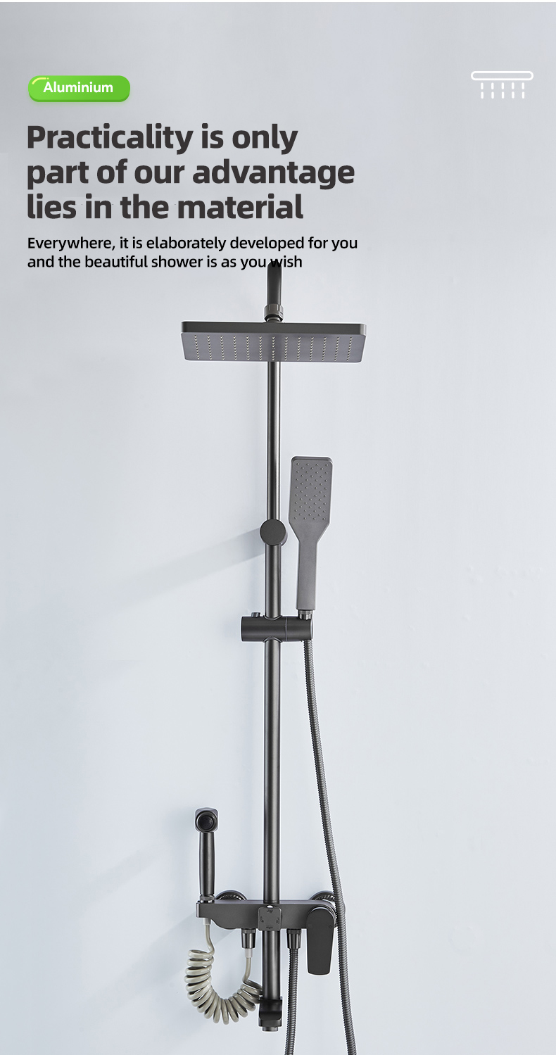87605 silver shower mixer