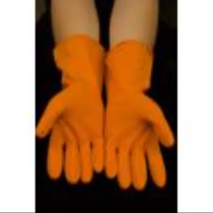 Cycling Purple Household Rubber Gloves To Protect Hands