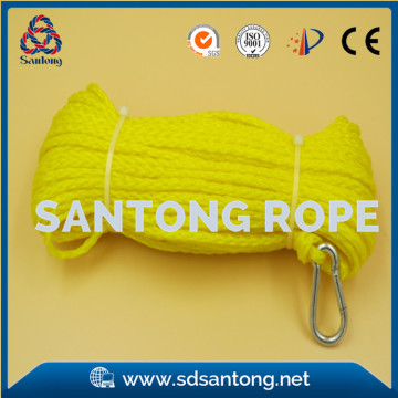 hollow braided polyethene and polypropylene marine ropes for boat