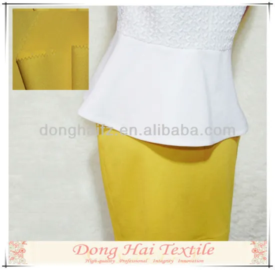 The newest spandex cotton twill fabric construction