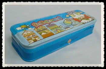 Standard school collapsible pencil tin box