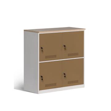 Assembled 4 Door Steel Cabinet for Office Storage