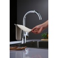 Brass construction Single Handle Kitchen Faucet