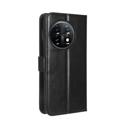 Crazy Horse PU Leather Wallet Flip Case for OnePlus Phones