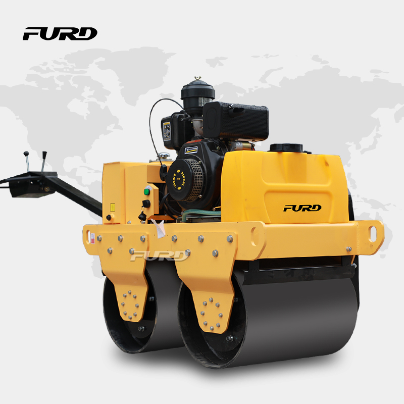 Mini road compactor for construction project of high quality and low price