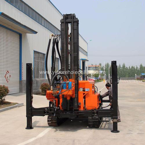 180m Crawler Hydraulic Waterwell Drilling Rig