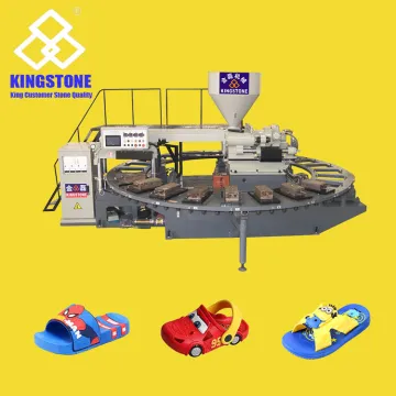Kingstone Automatic Taiwan PVC / Rubber slippers making machine JL-108