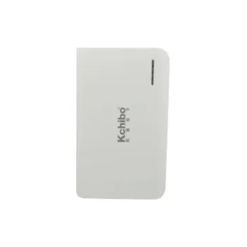 Emergency mobile phone power bank with 6600mAh capacity