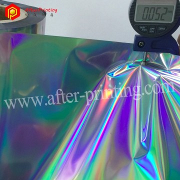 Holographic Film Wrap Gift Bag With Different Designs