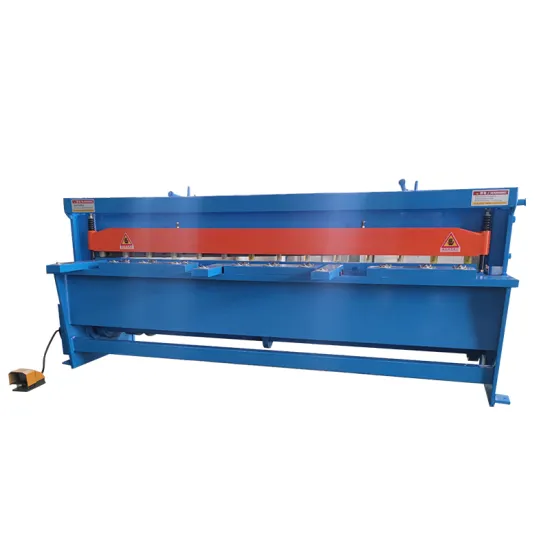 Electric Guillotine Shearing Cutter for Thick Carbon Stainless Steel Plates