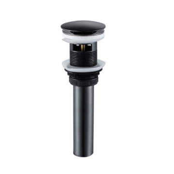 Brass Pop Up Drain Waste Assembly for Wash Basin - Black, Gold, or Chrome