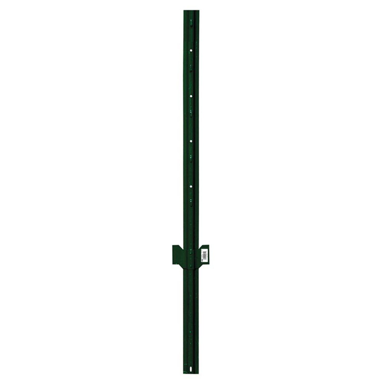 pvc coated studded t post