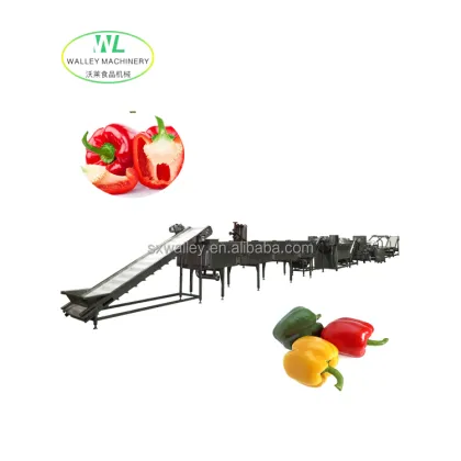 Automatic Bell Pepper Pickling Production Line for Red and Green Peppers