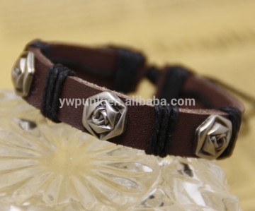 unique jewelry real bracelet python wrap bracelet genuine bracelet rose charm