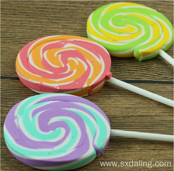 Lovely Colorful Lollipop Eraser