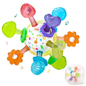 Multi-Purpose Teething Ball: Relieving Stress, Supporting Development for Kids and Toddlers
