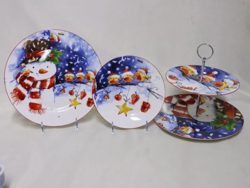 Christmas Ceramic Dinner Set