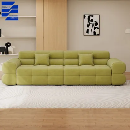 Modern Luxury Reclining Modular Sofa with Lazy Lounge Feature