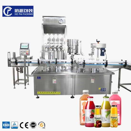 Fully Automatic Lemon Jelly Juice Labelling Machine with PET Packaging, 2000bph Capacity