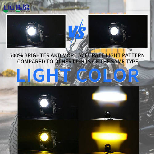HJG 15+ Years IP68 Motorcycle Fog Led Light