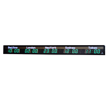 Zhongxiaoxiaoo 5 fuso orario clock digitale multi funzionale