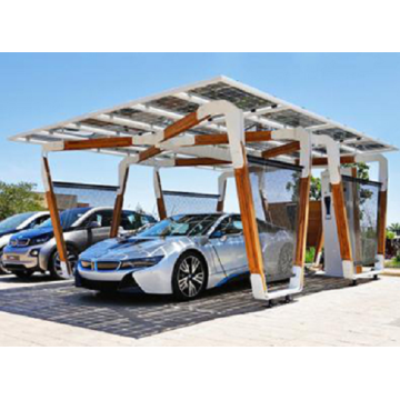 Carport solare personalizzato per tutti gli incontri