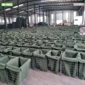 Barriere difensive per la diga della diga di trincea