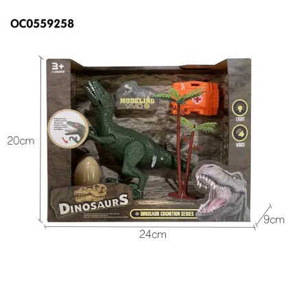 Beautiful Simulation Sound PVC Wild Animal Dinosaur Models Toys