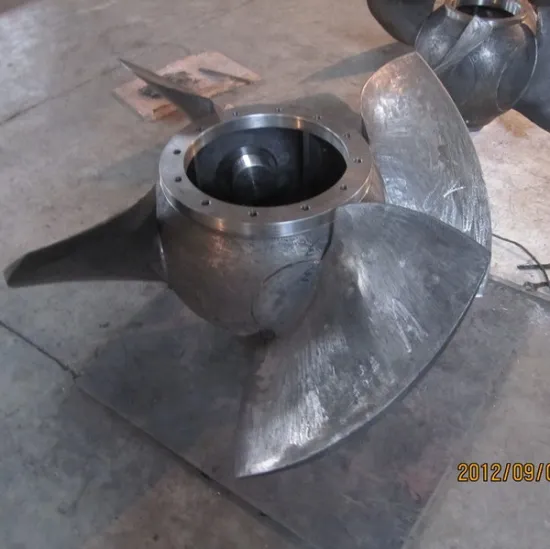 TITANIUM impellers 2 used in Sewage watertreatment system