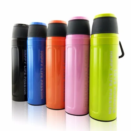 Colorful Stainless Steel Thermos Flask: 2024 Trendy Double Wall Vacuum Insulated Cup